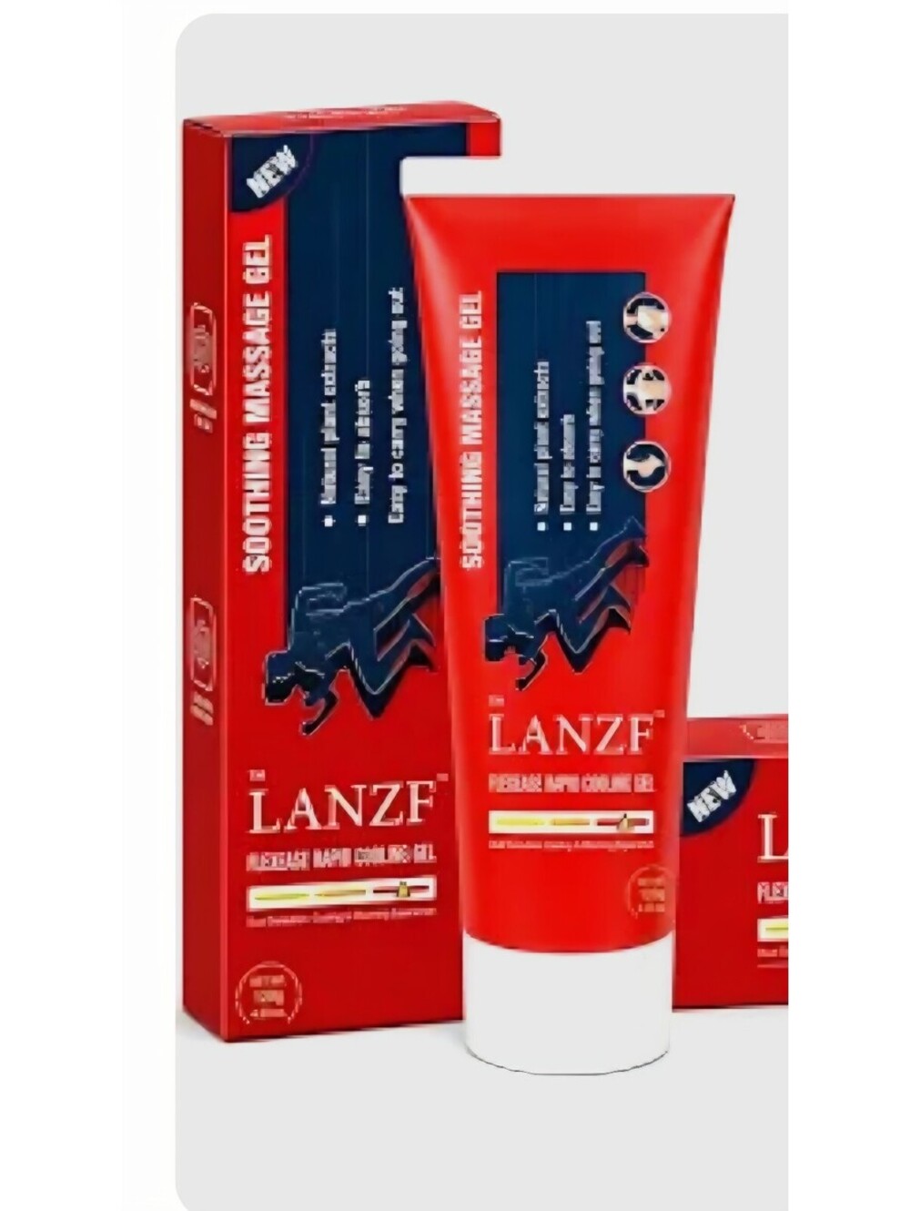 LANZF Flexease Gel de massage 120 g – Neuf